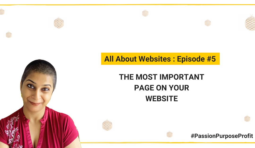 The most important page on your website is NOT your About page