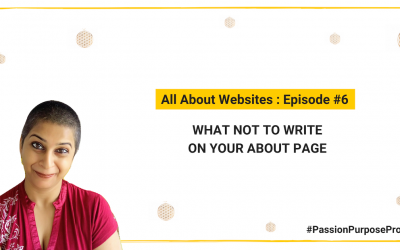 What NOT to write on your About Page