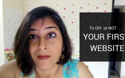 Why You MUST DIY Your Very First Business Website